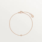Amour Bracelet Rose Gold Tone With Sparkling Stone Best Gift Ideas