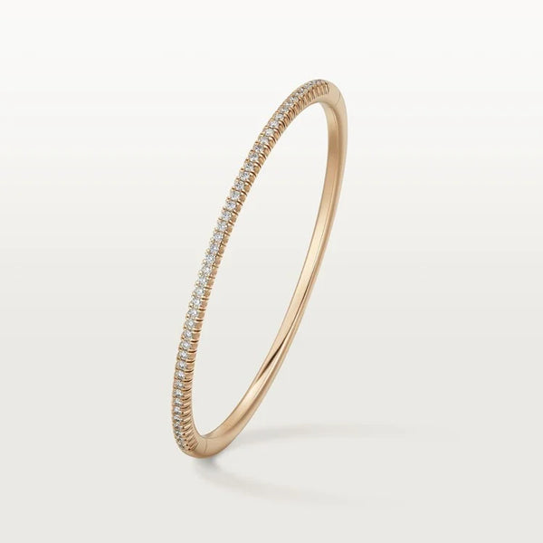Gold Bracelets Aura with Starlit Gem Path