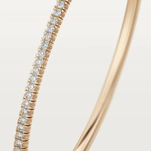 Gold Bracelets Aura with Starlit Gem Path