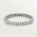 Clash White Gold Tone Flexible Bracelet Jewelry Gift Ideas