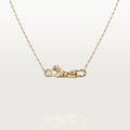 Gold Panther Necklace for Women, Animal Pendant Jewelry Gift