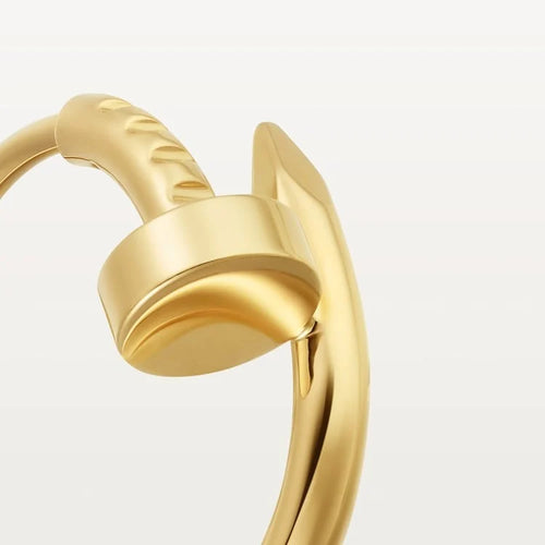 Gold Twist Blossom – Minimalist Hoop Earrings with Structural Petal Detail, mini model