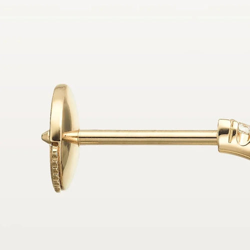 Gold Whisper of Shine – Sleek Petite Hoop Earrings for Effortless Glamour