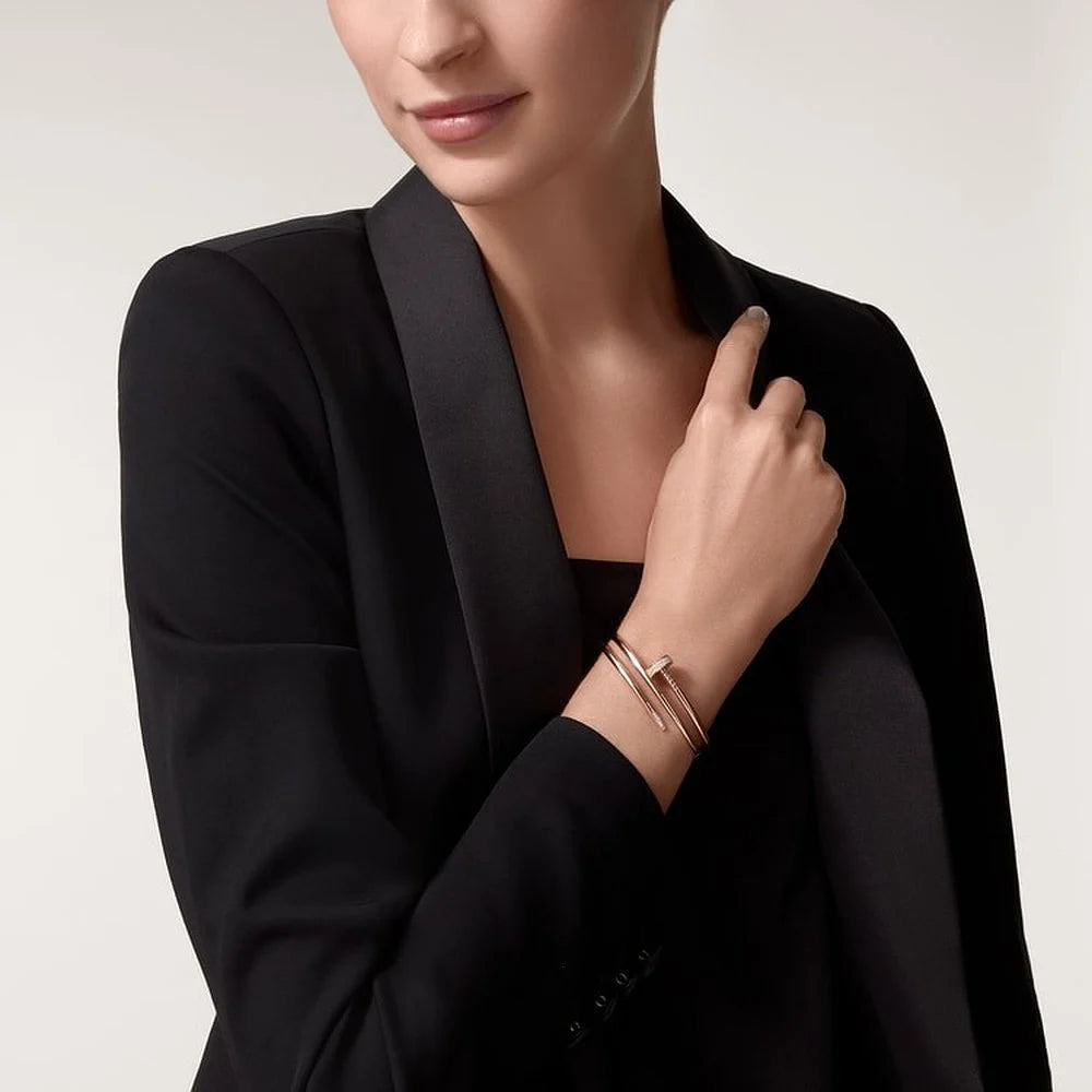 Juste Un Clou Rose Gold Tone Bracelet Unisex Gift Ideas