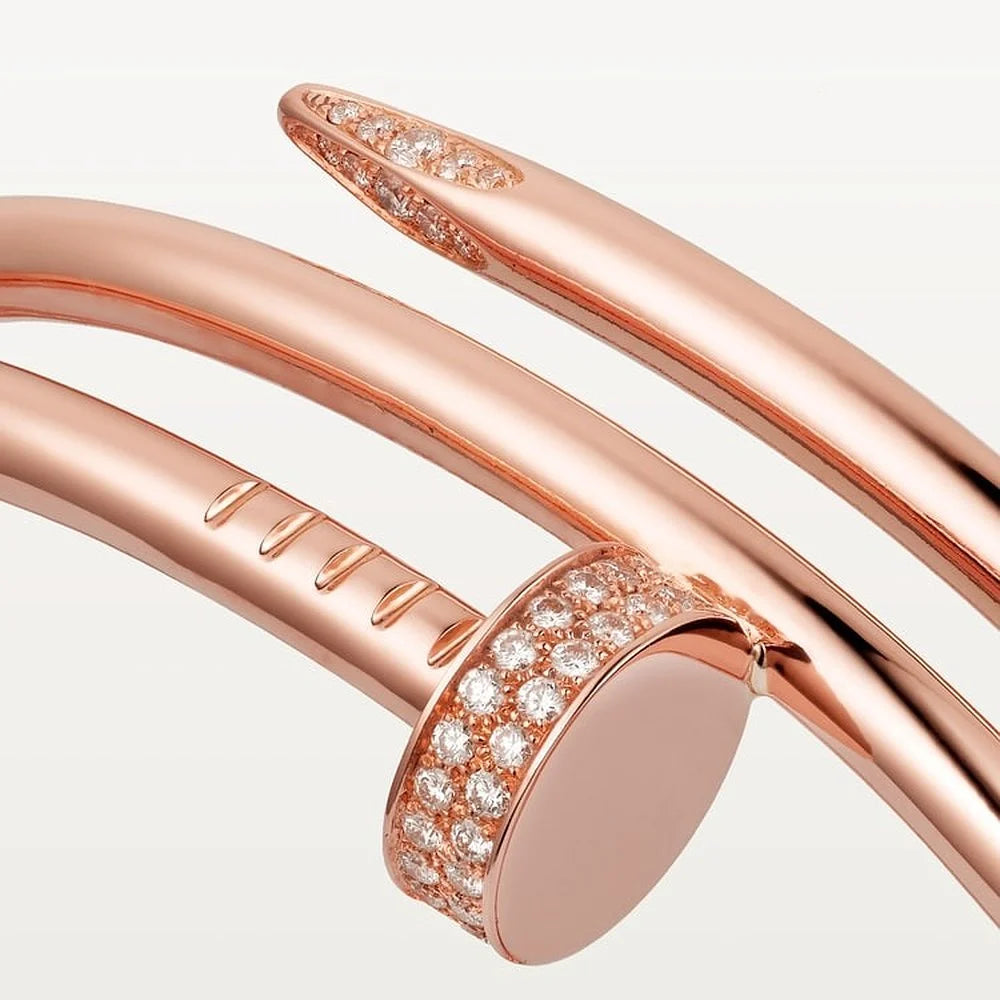 Juste Un Clou Rose Gold Tone Bracelet Unisex Gift Ideas