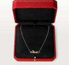 Leopard Panthere Necklace Yellow Gold Tone Jewelry Gift Ideas