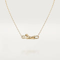 Leopard Panthere Necklace Yellow Gold Tone Jewelry Gift Ideas