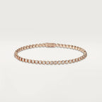 Lignes Essentielles Rose Gold Tone Bracelet With Sparkling Stone Jewelry Gifts