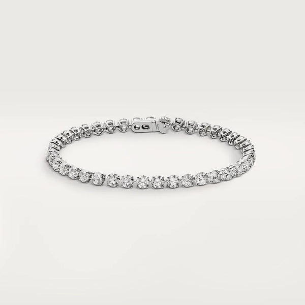 Lignes Essentielles White Gold Tone Bracelet Jewelry Gift Ideas