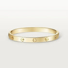 Love Screw Motifs Yellow Gold Tone Bracelet Unisex Best Gift Ideas