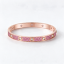Love Pink Paved Rainbow Limited Bracelet