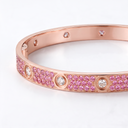 Love Pink Paved Rainbow Limited Bracelet