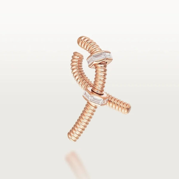 Pink Gold Axis of Identity – Signature Ring for Industrial Souls and Creative Minds