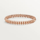Rose Gold Tone Clash Bracelet Bold Model Unisex Gift Ideas