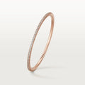 Pink Gold Bracelets Aura with Starlit Gem Path