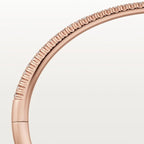 Pink Gold Bracelets Aura with Starlit Gem Path