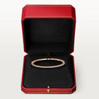 Pink Gold Bracelets Aura with Starlit Gem Path