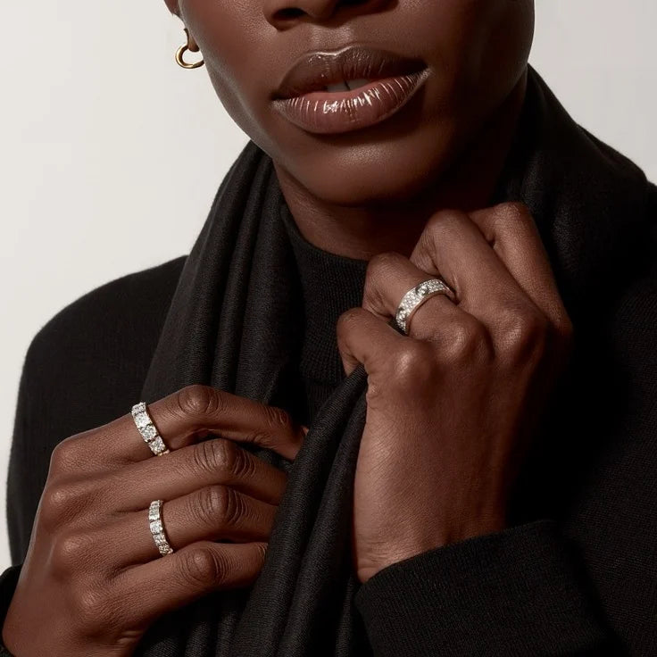 White Gold majesty – Crowned in Eternal Radiance, classic model