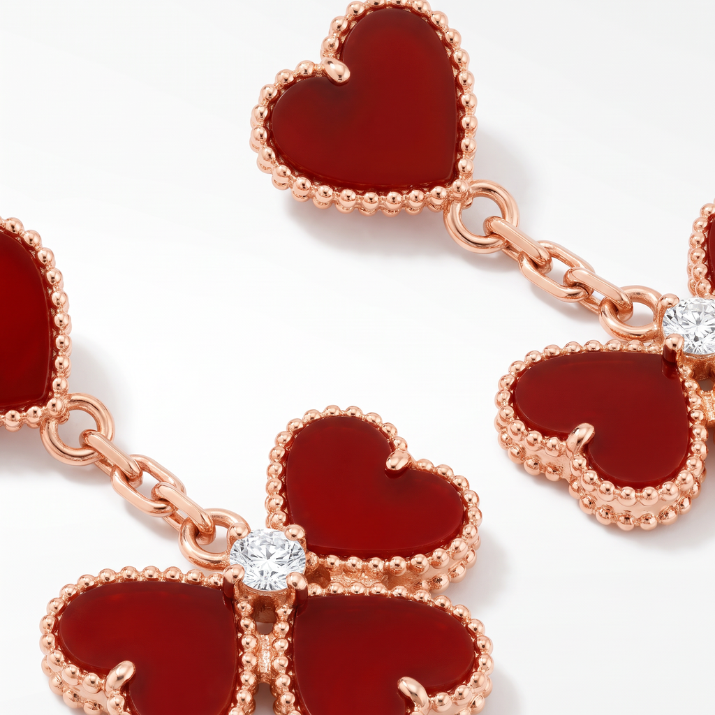 Ahambra Sweet Heart Drop Earrings