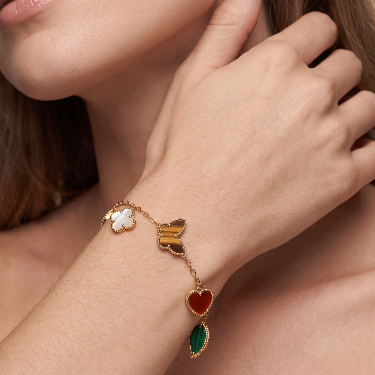Alhambra Lucky Charm 4 Motifs Bracelet