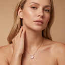 Alhambra Lucky Flower Motif Necklace