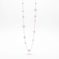 Alhambra Pearl Clover 16 Motifs Long Clover Necklace