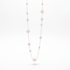 Alhambra Pearl Clover 16 Motifs Long Clover Necklace