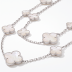 Alhambra Pearl Clover 16 Motifs Long Clover Necklace