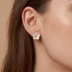 Alhambra Spring Lucky Blossom Motif Earrings