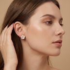 Alhambra Spring Lucky Blossom Motif Earrings