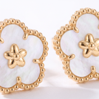 Alhambra Spring Lucky Blossom Motif Earrings