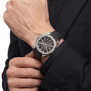 Aquanaut Black Dial Stainless Steel Tropical Band Men's Watch