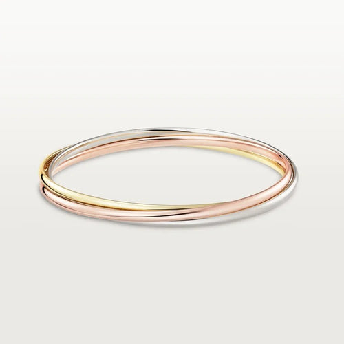 Bracelet Gold Three-tone with Lustrous Finish, Small model