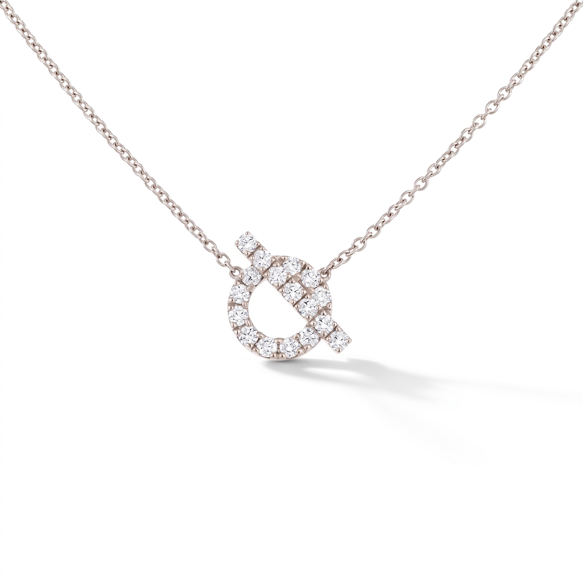 Échappée Lock Full-Paved Necklace