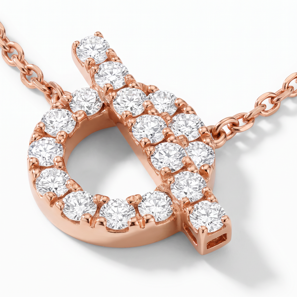 Échappée Lock Full-Paved Necklace