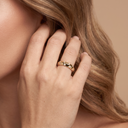 Chessboard Band Ring