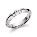 Chessboard Band Ring