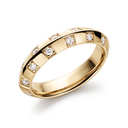 Chessboard Band Ring