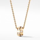 Chessboard Pendant Necklace