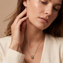 Chessboard Pendant Necklace