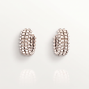 Clash De 2-Row Hoop  Earrings