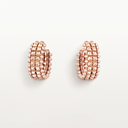 Clash De 2-Row Hoop  Earrings