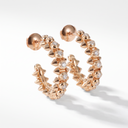 Small Clash De Diamond Hoop Earrings