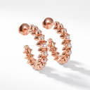 Small Clash De Diamond Hoop Earrings