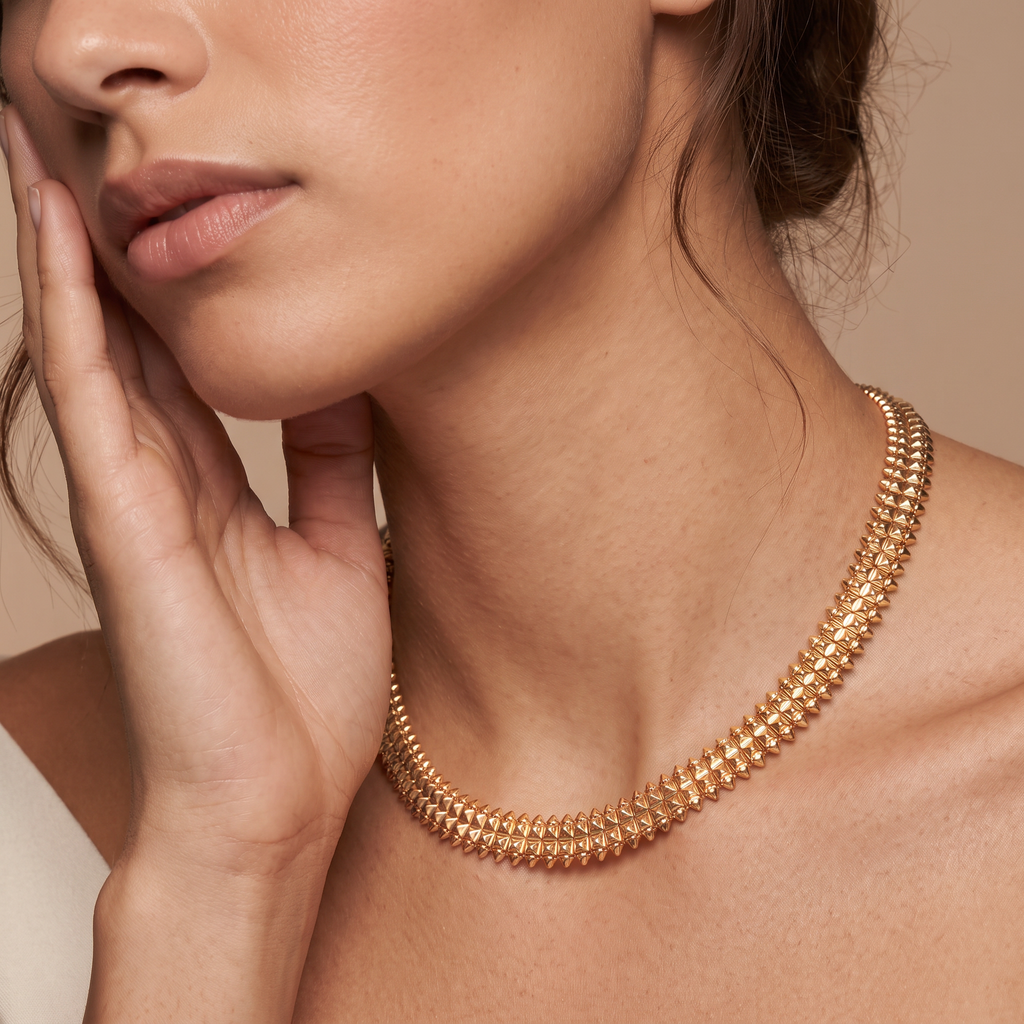 Clash De Double Link Necklace