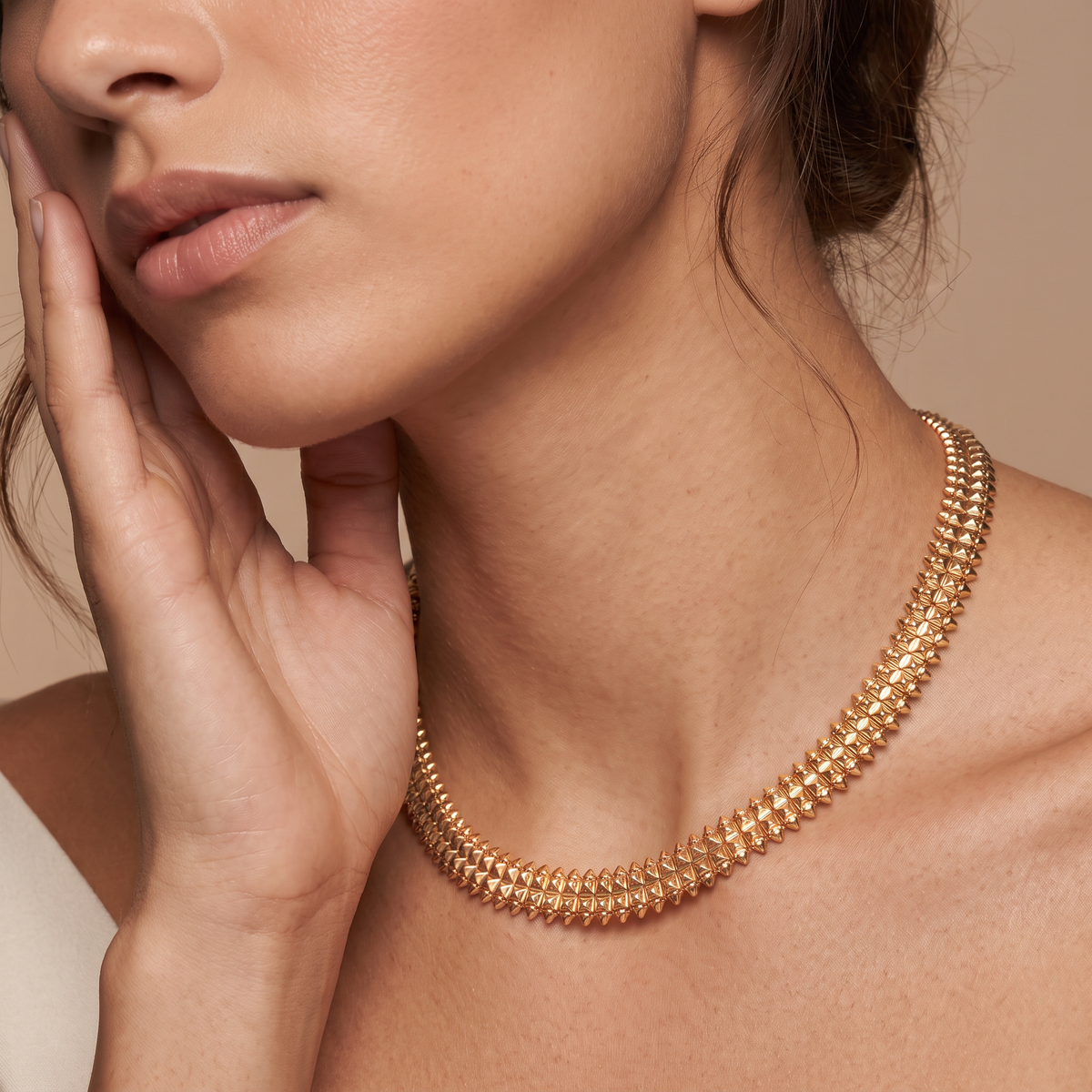 Clash De Double Link Necklace