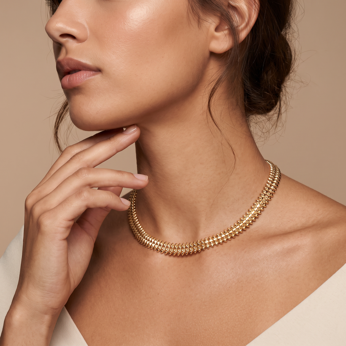 Clash De Double Link Necklace