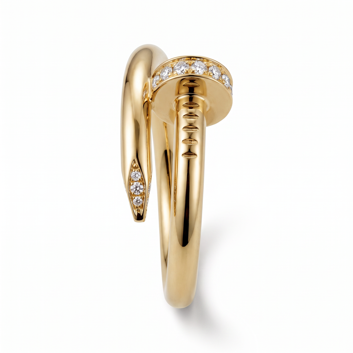 Classic Juste Un Clou Pavé Ring