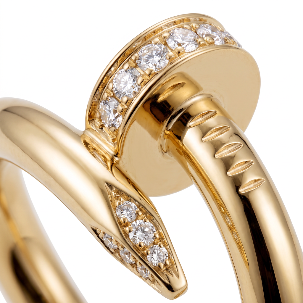 Classic Juste Un Clou Pavé Ring