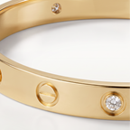 Classic Love 4 Diamonds Bracelet